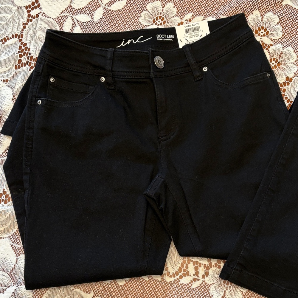 INC International Concepts Boot Leg Jeans